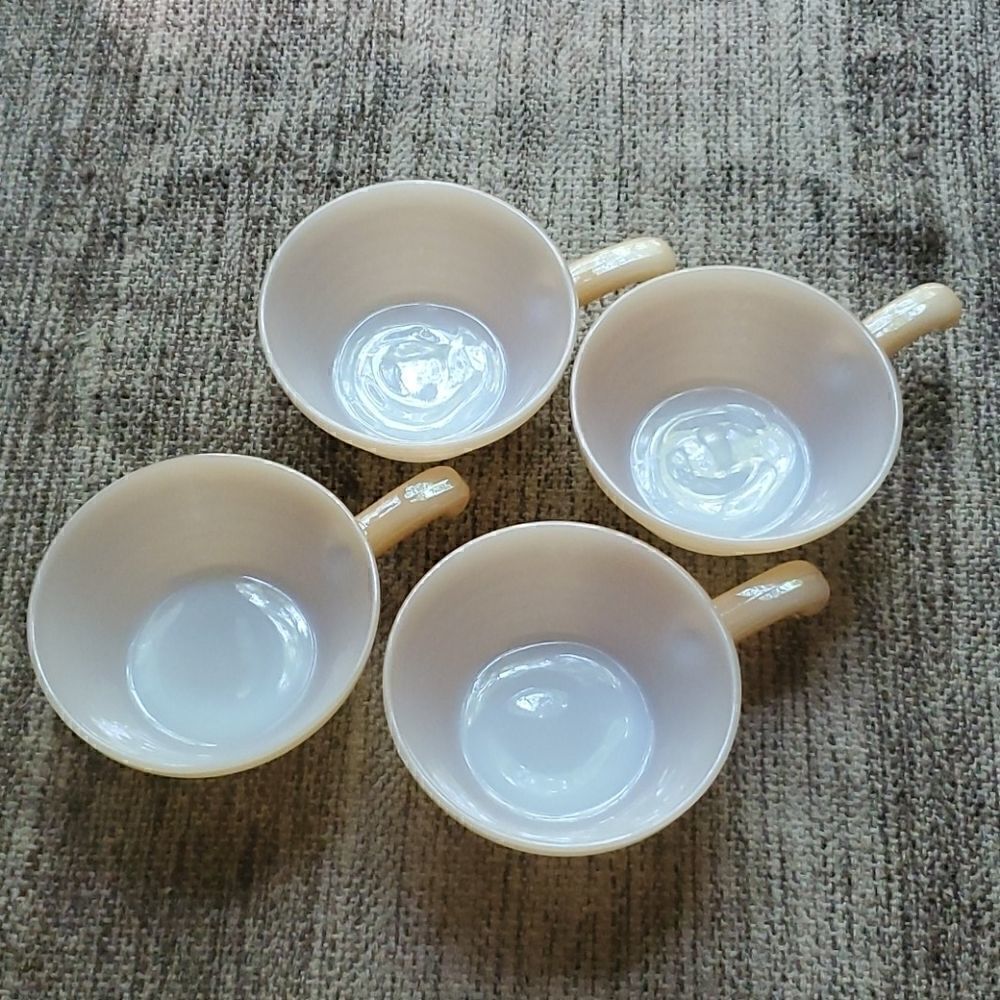 Fire King Ware | Handled Lusterware Bowls - Picture 4 of 5